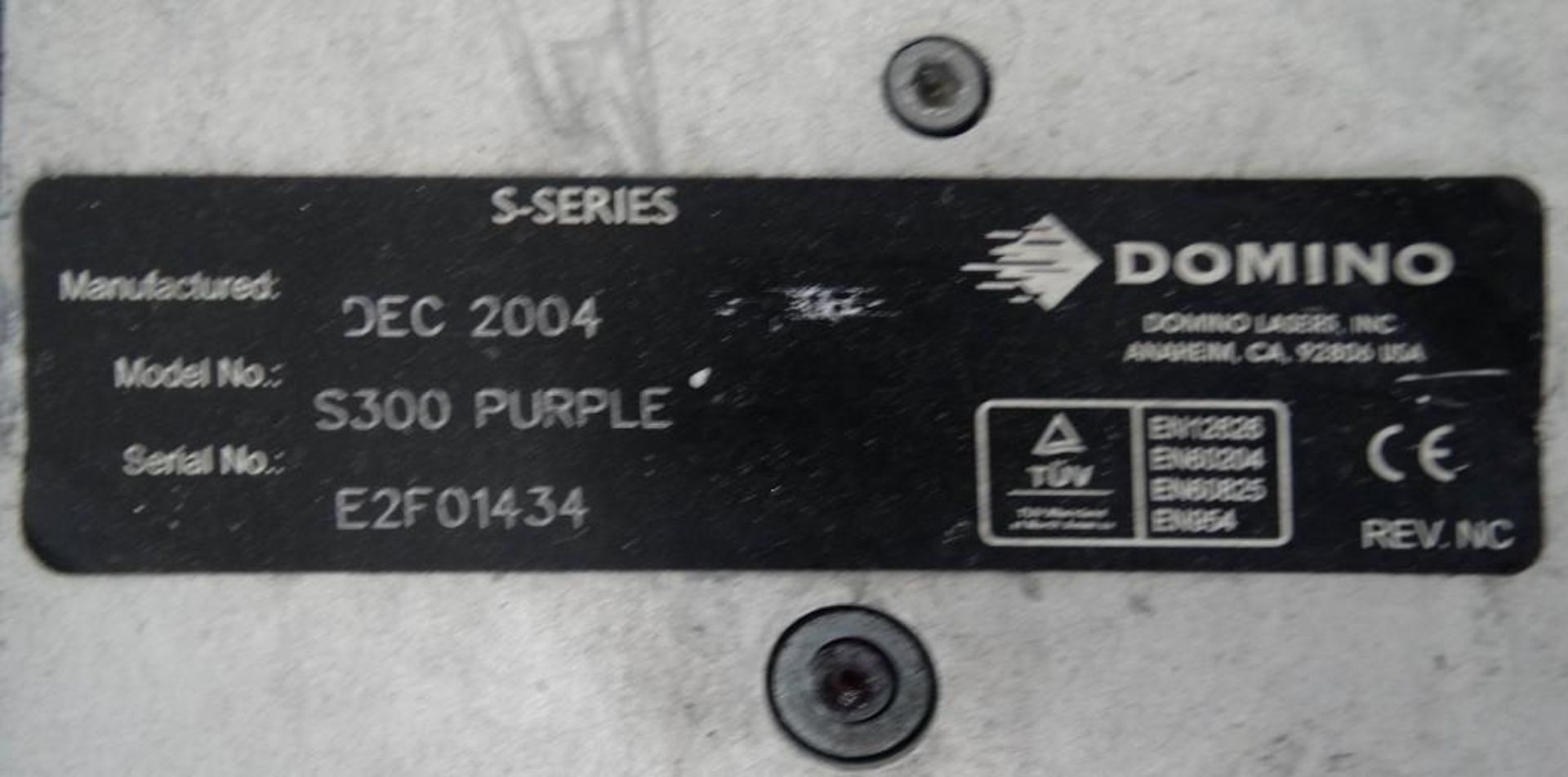 Domino S300 Series Laser Coder - Image 7 of 7