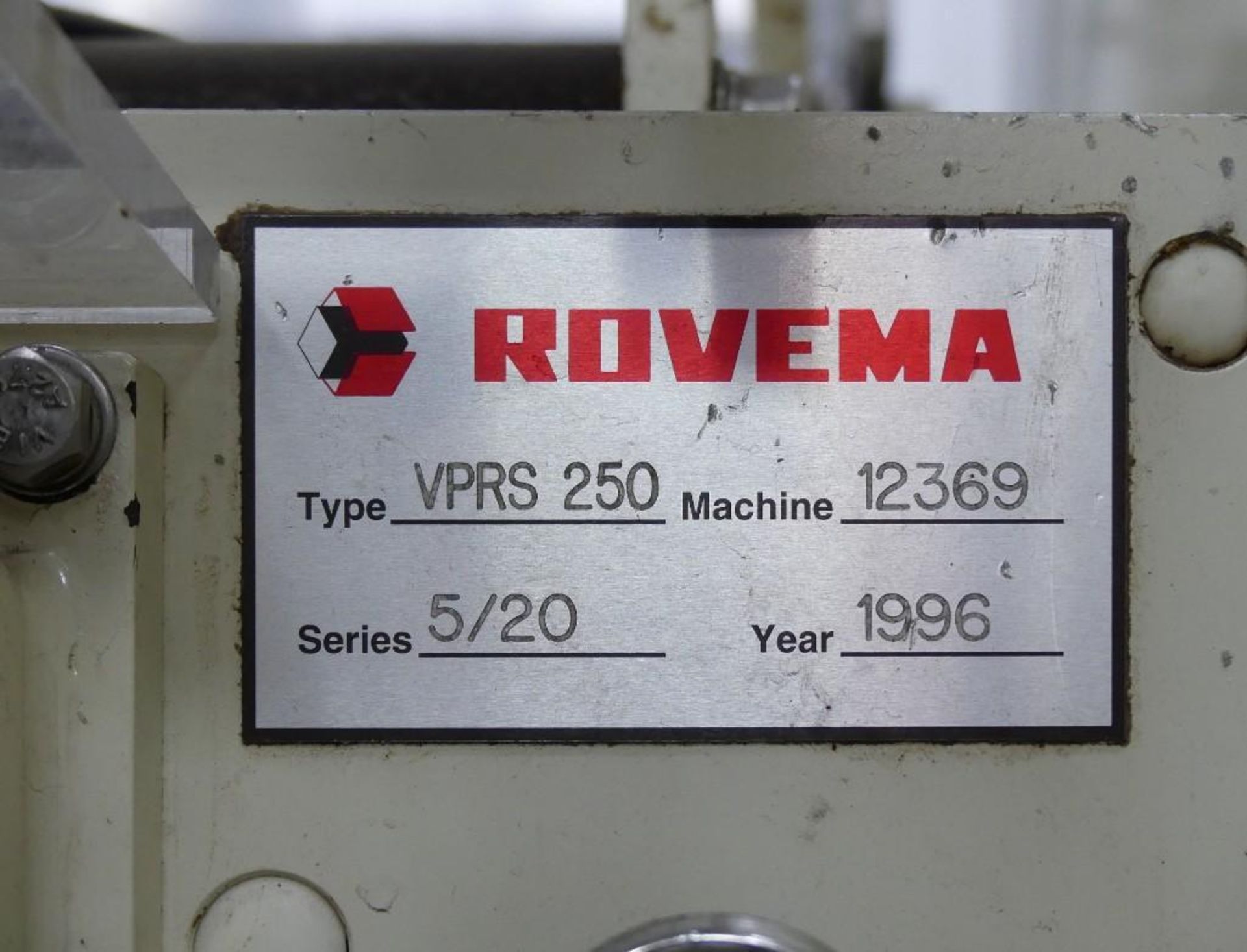 Rovema VPR-250 Rotoseal Form Fill and Seal - Image 13 of 13