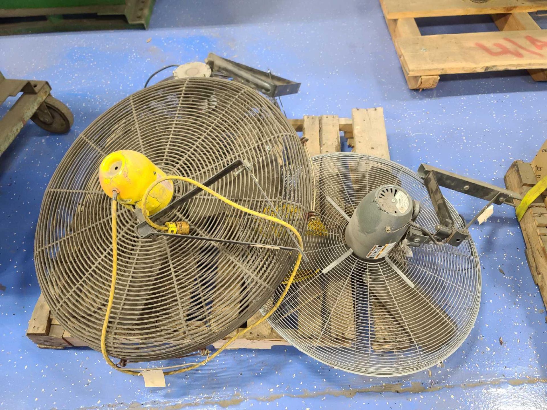 (3) Industrial Wall Mounted Fans