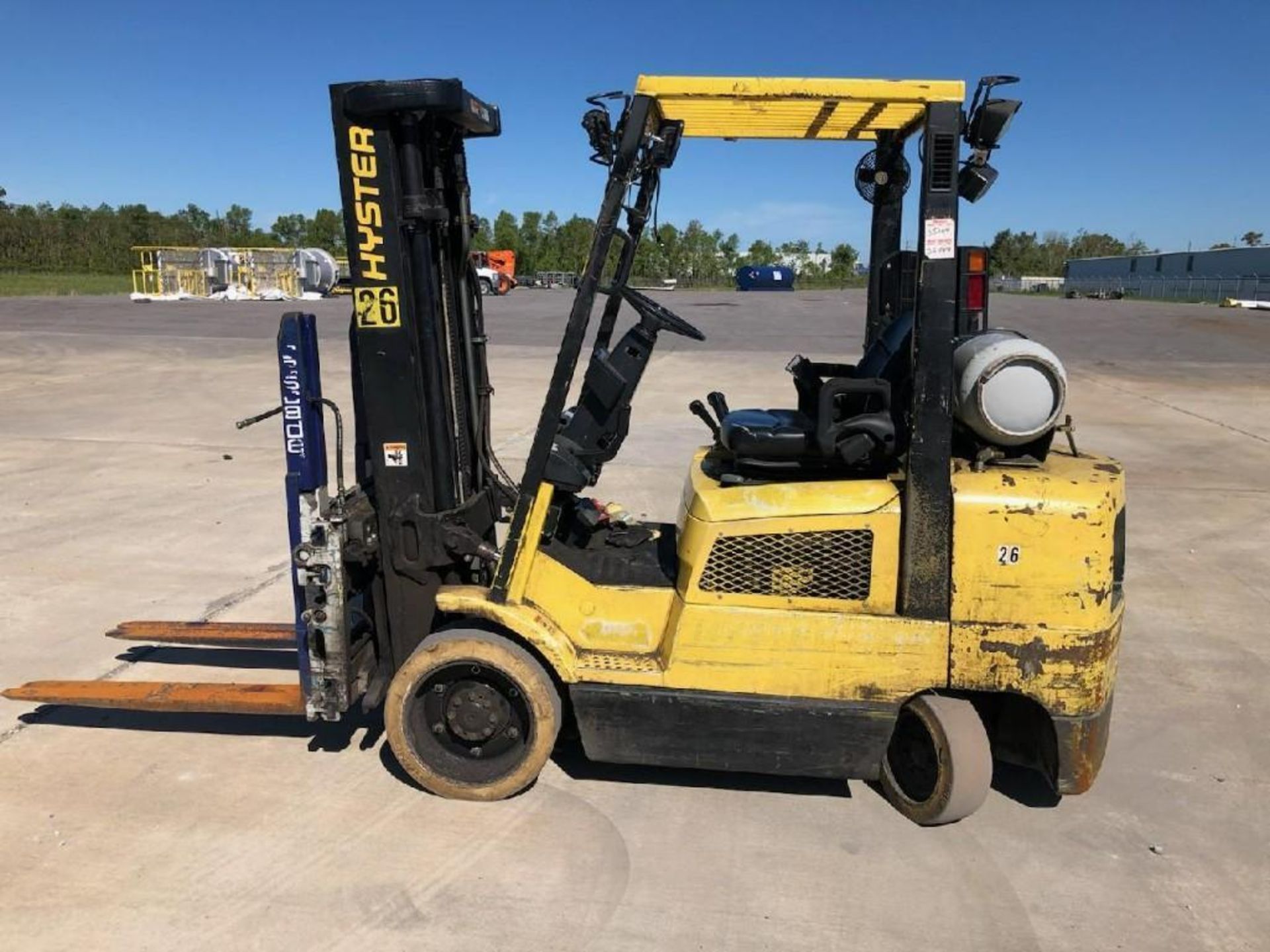 Hyster 5,500 LB Capacity Forklift, Model: 56LXM