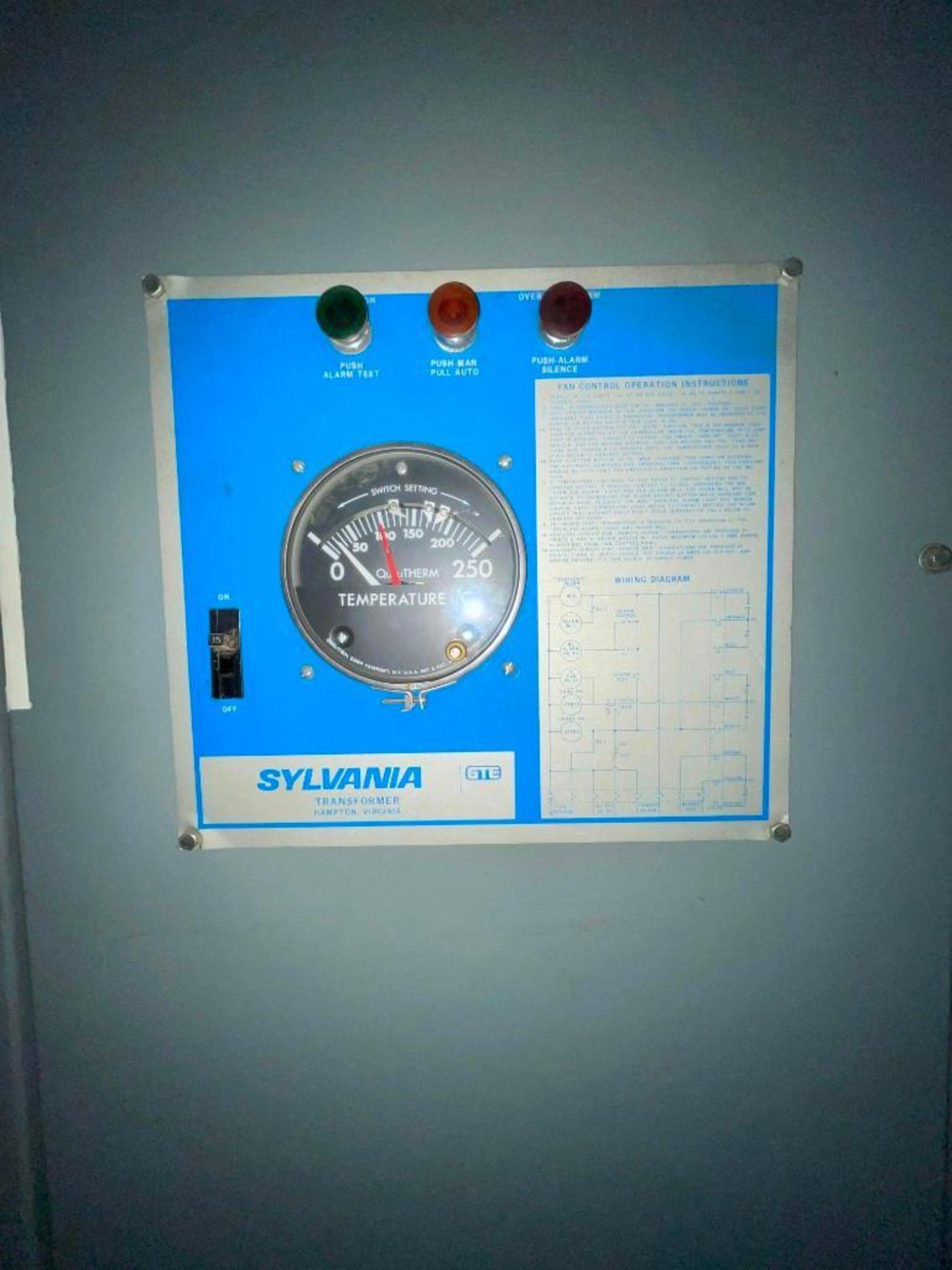 Sylvania Indoor Unit Substation Power Transformers - Image 5 of 7