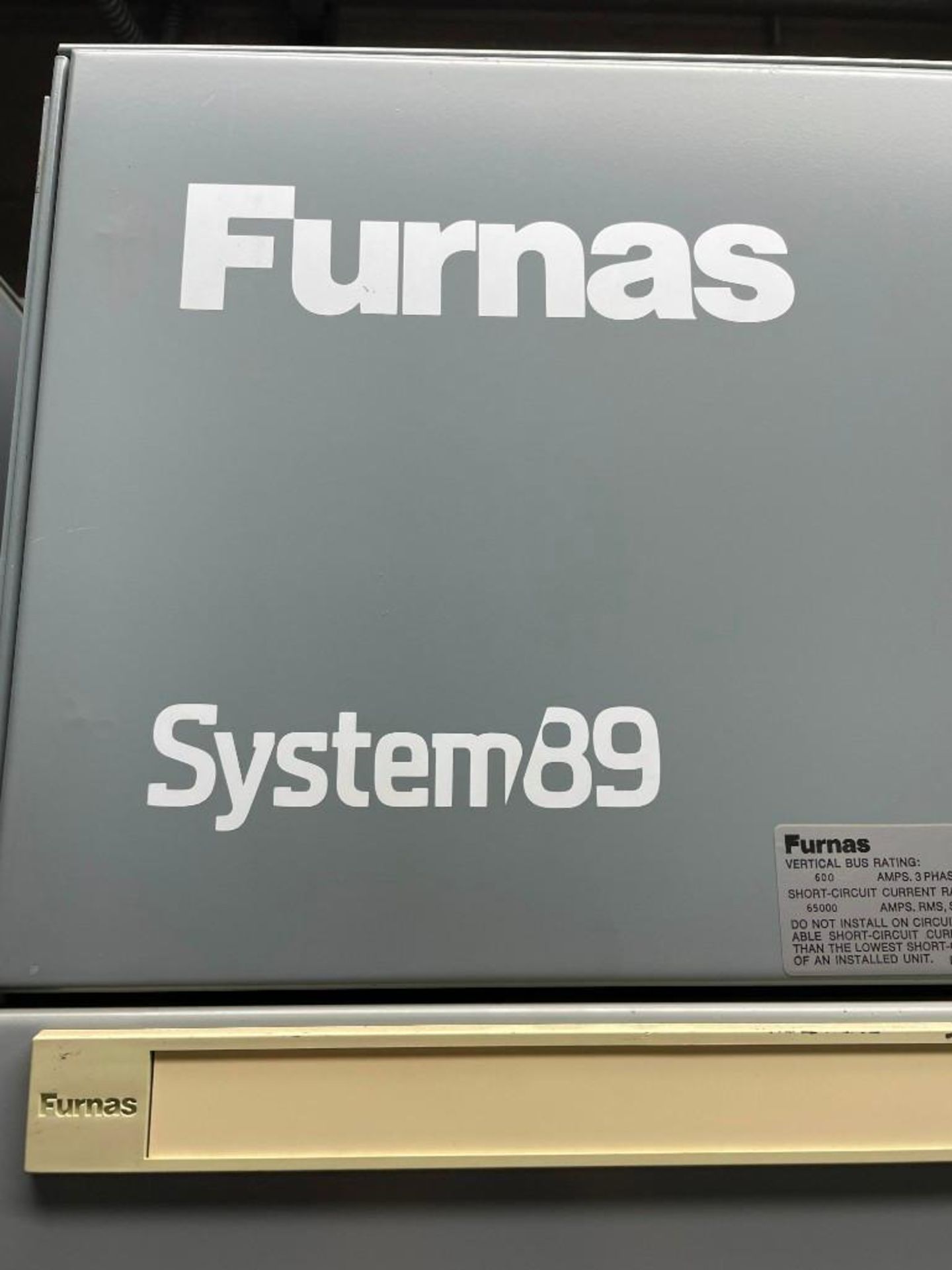 Furnas System 89 Model 89BFV9353-3 Motor Control Center - Image 6 of 7