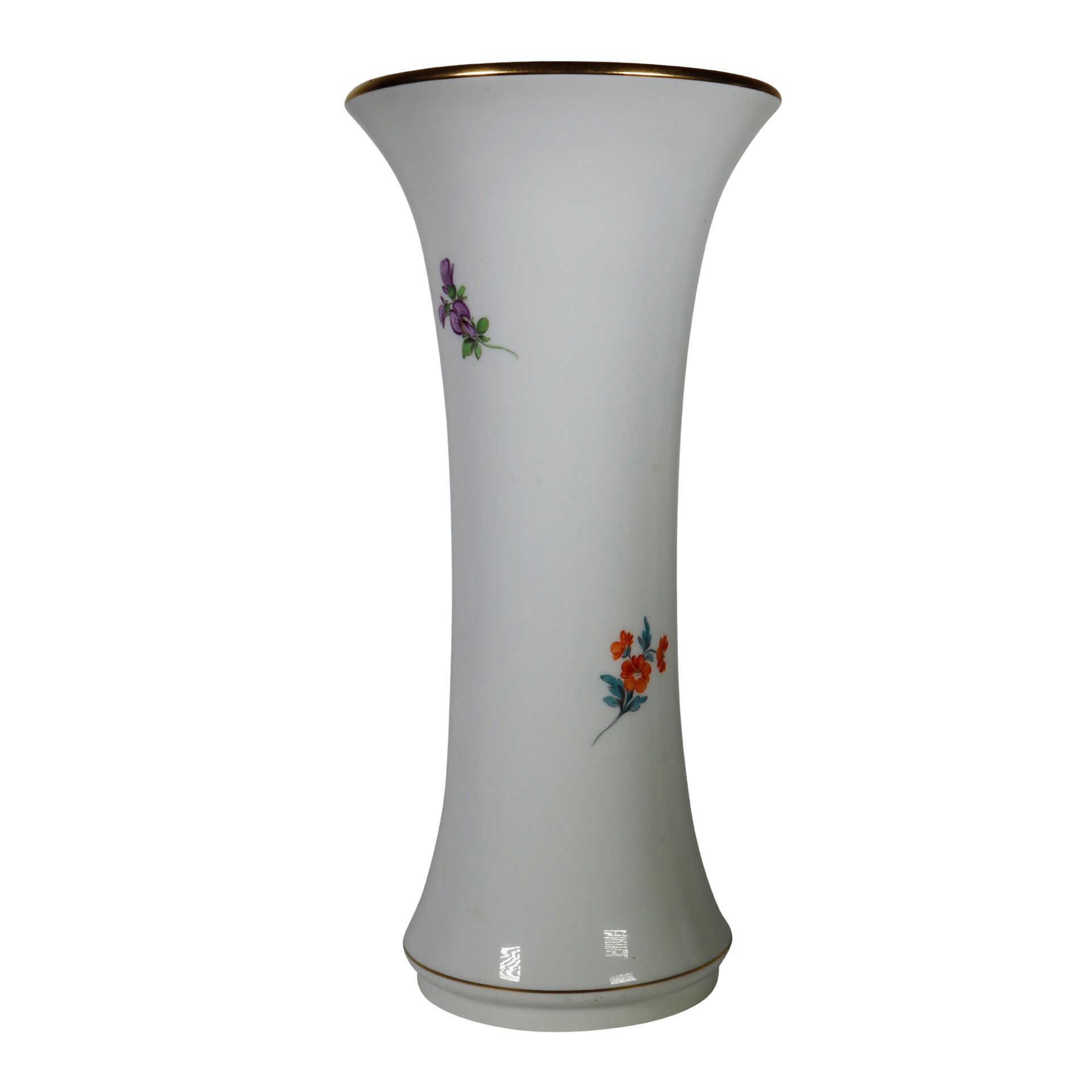 MEISSEN Porzellan Vase mit Blumen - Image 2 of 3