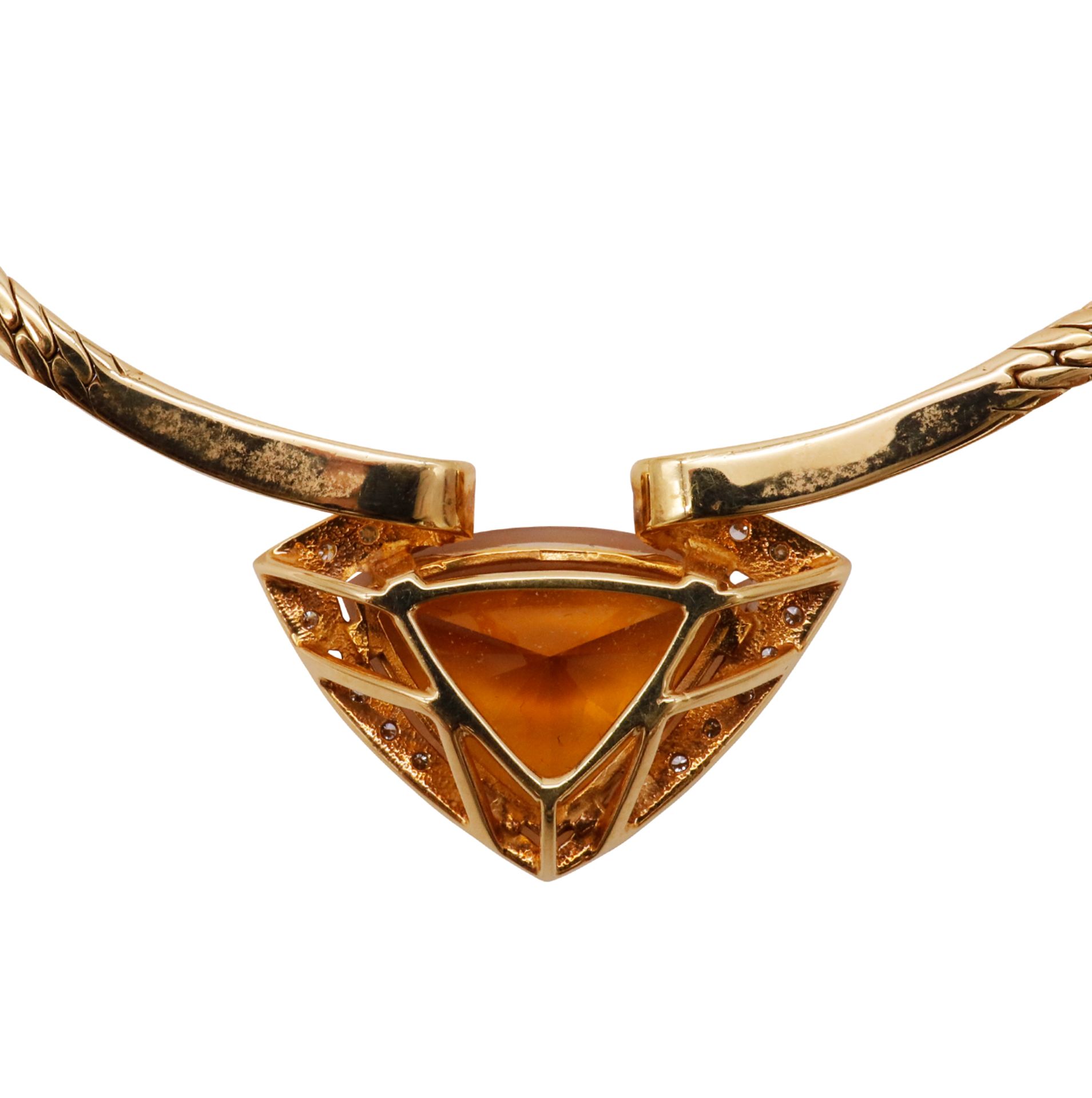 Collier Gelbgold Citrin - Image 2 of 7