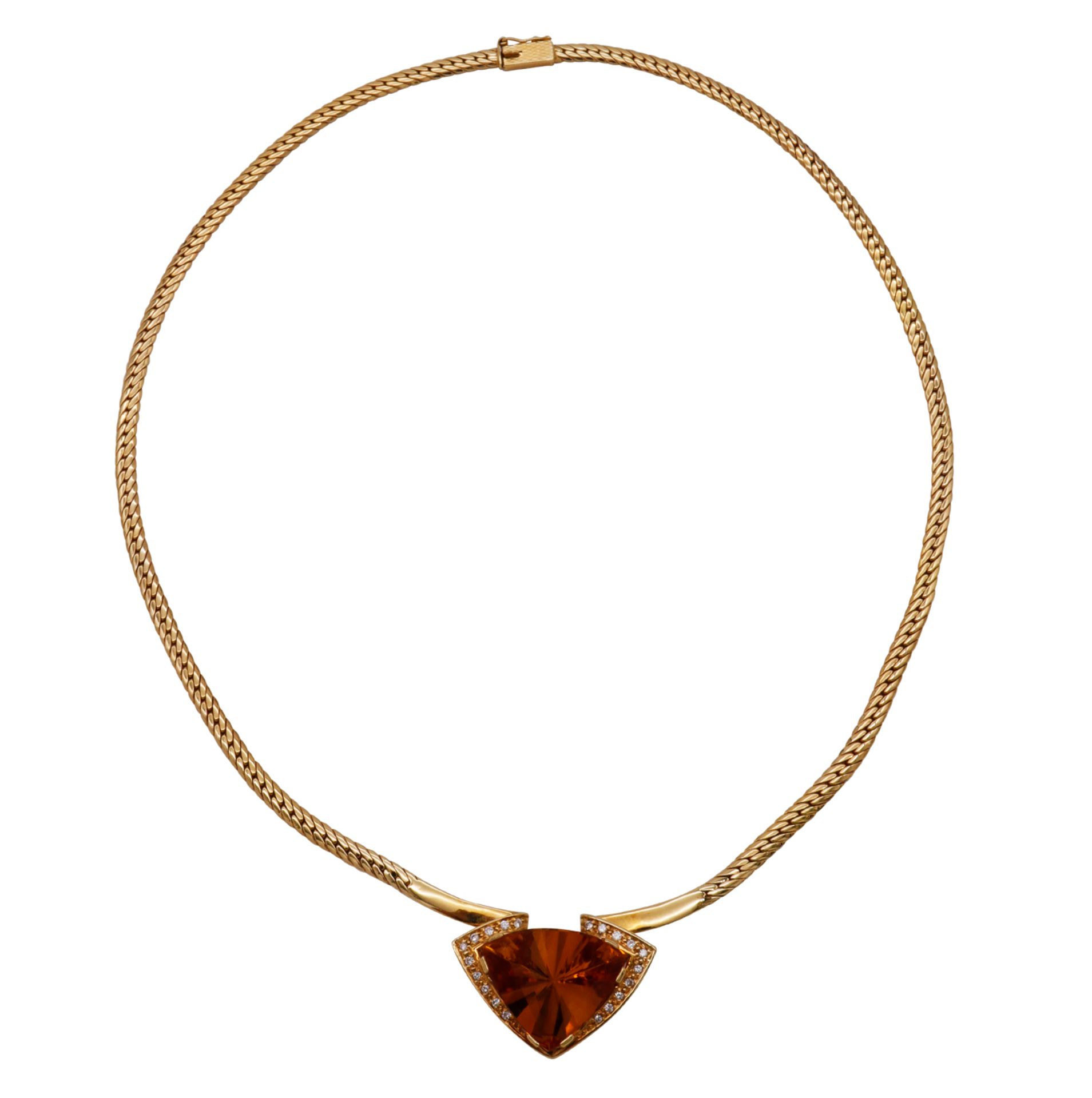 Collier Gelbgold Citrin - Image 7 of 7
