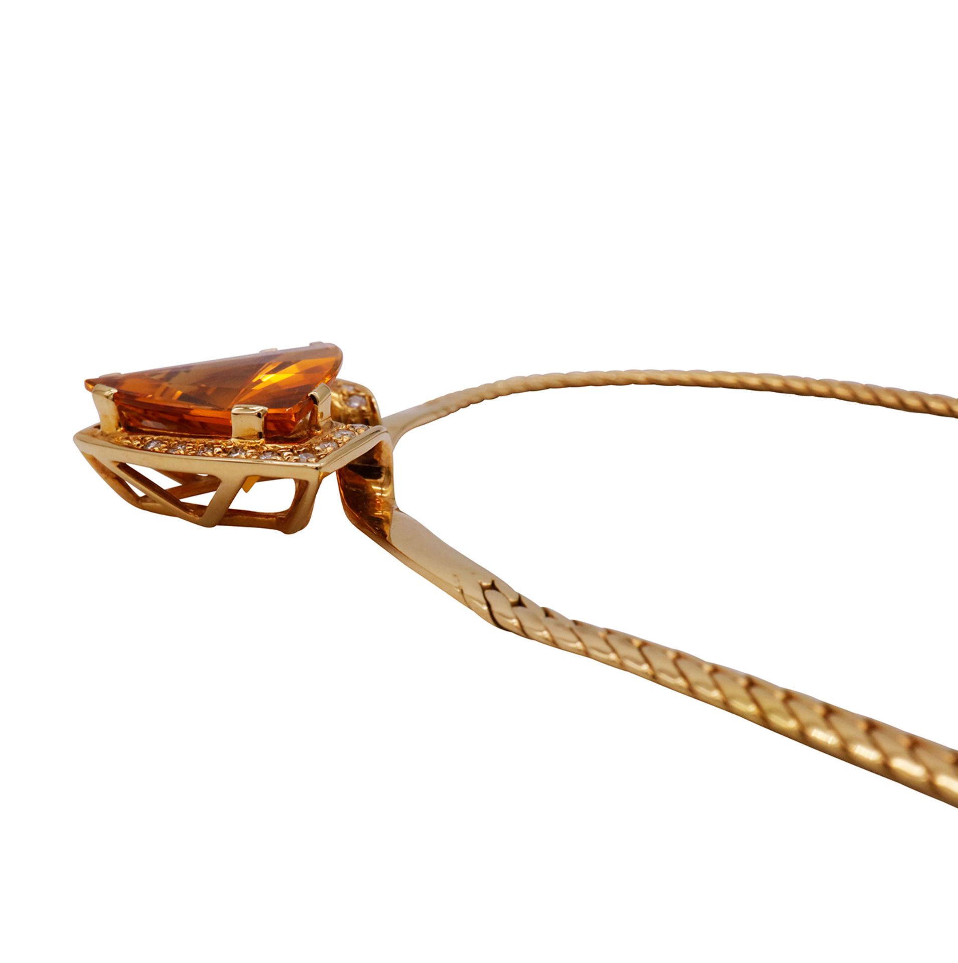 Collier Gelbgold Citrin - Image 4 of 7