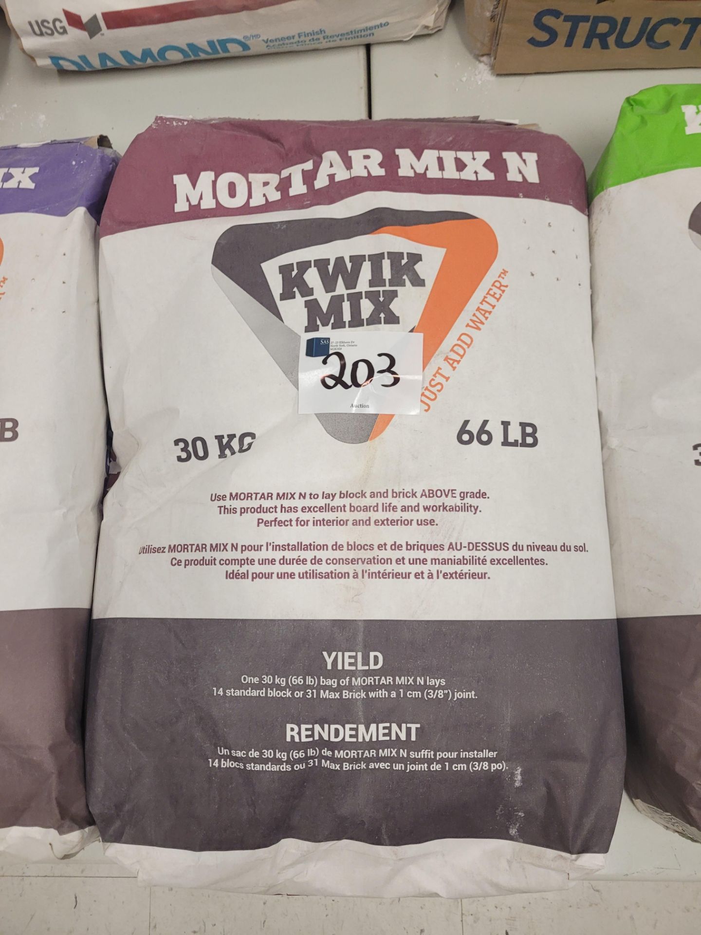 Kwik Mix Mortar Mix 30k/66lb