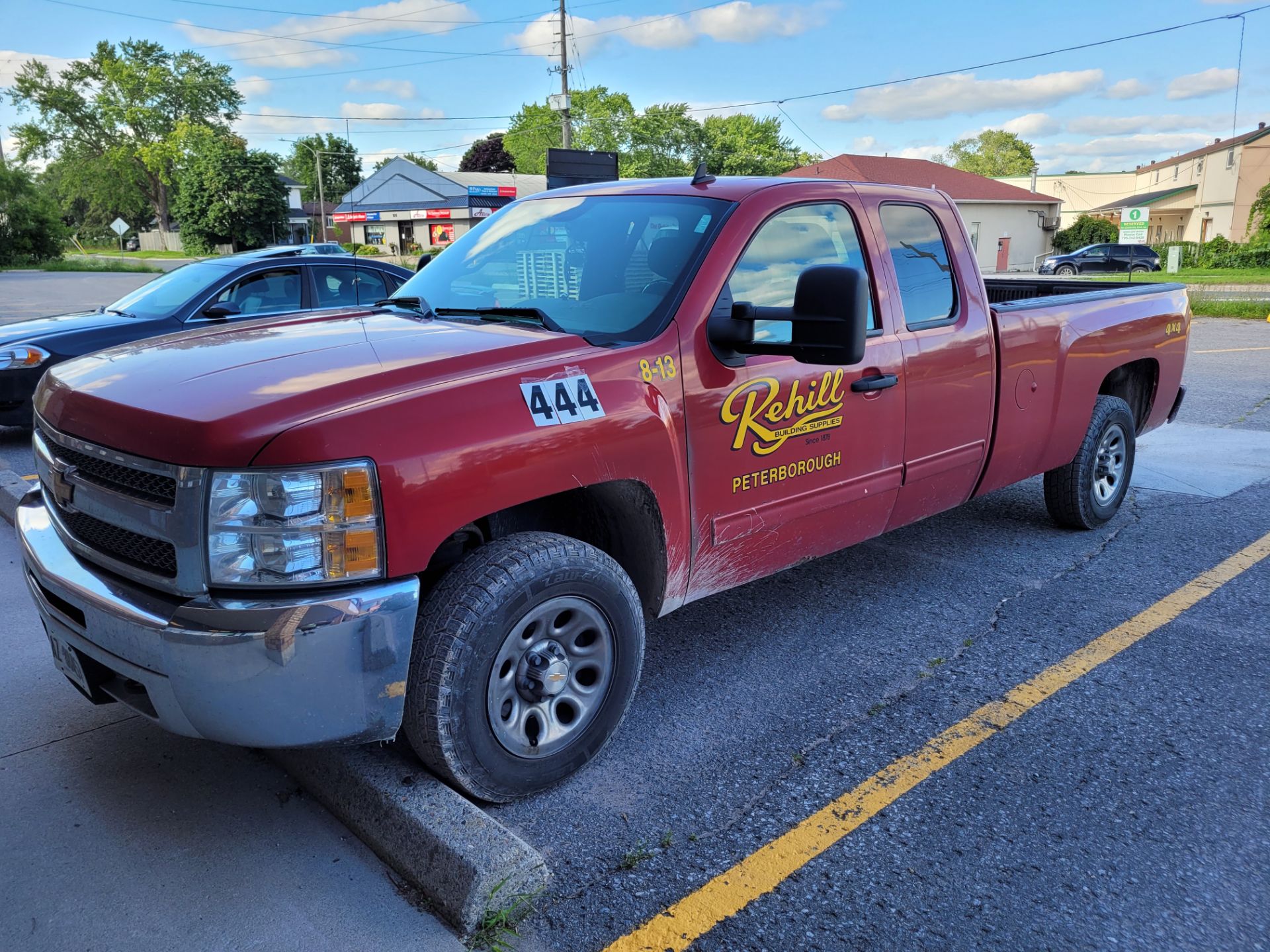 2013 Chevy Silverado 1500 4WD Extended Cab, 8' Bed Vin#1GCRKSE03DZ272503