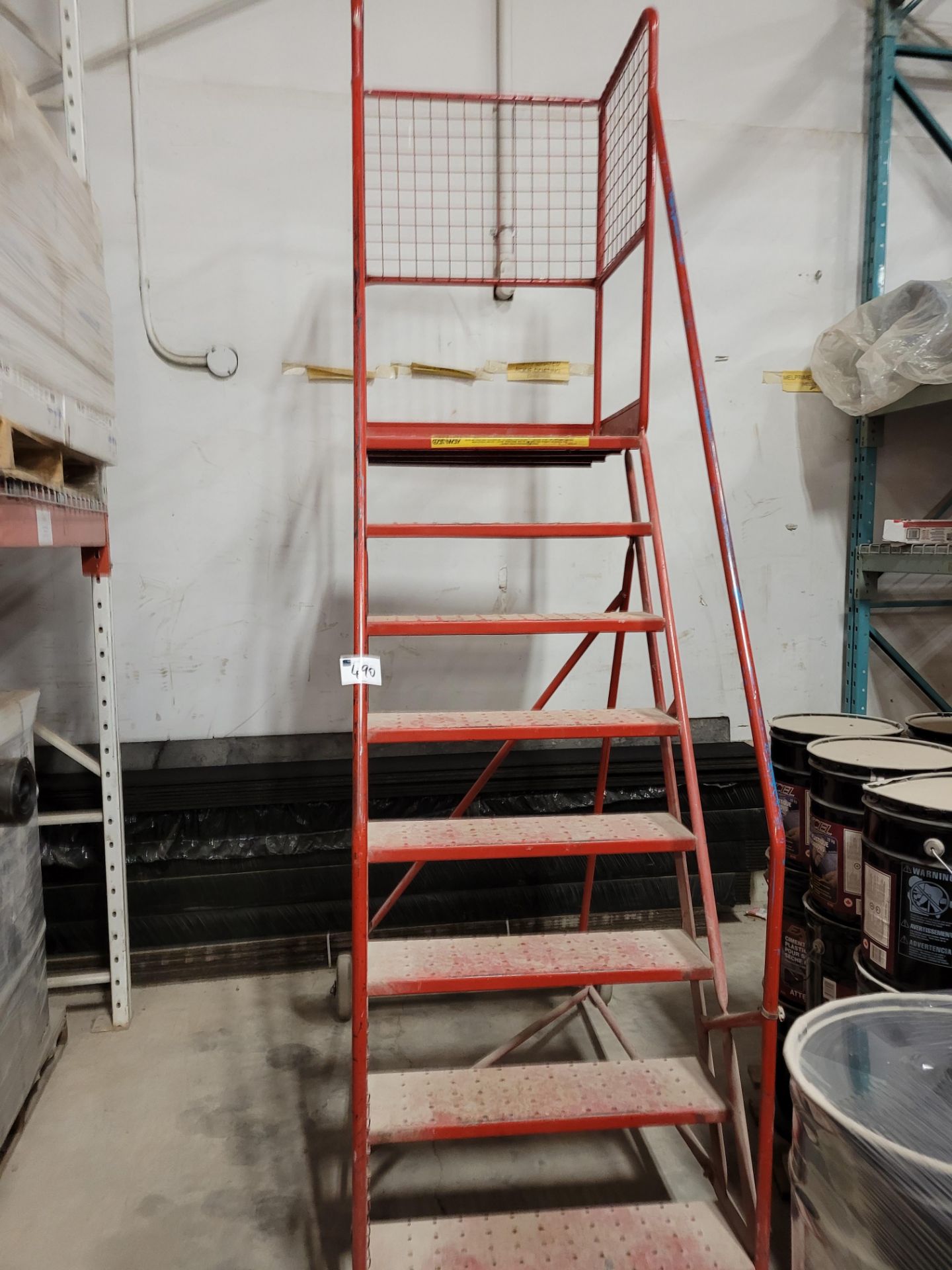 8 Step Warehouse Ladder