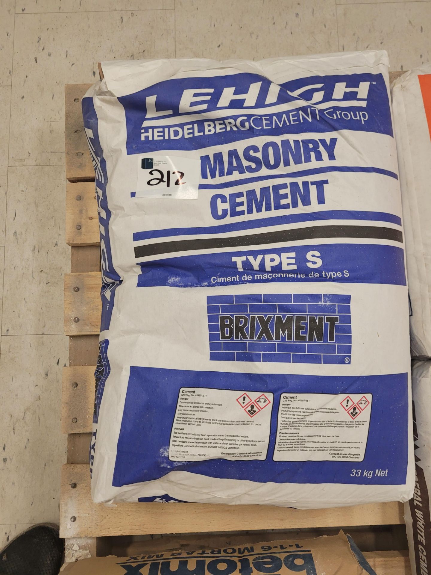 Lehigh Masonry Cement Type S 30k/66lb