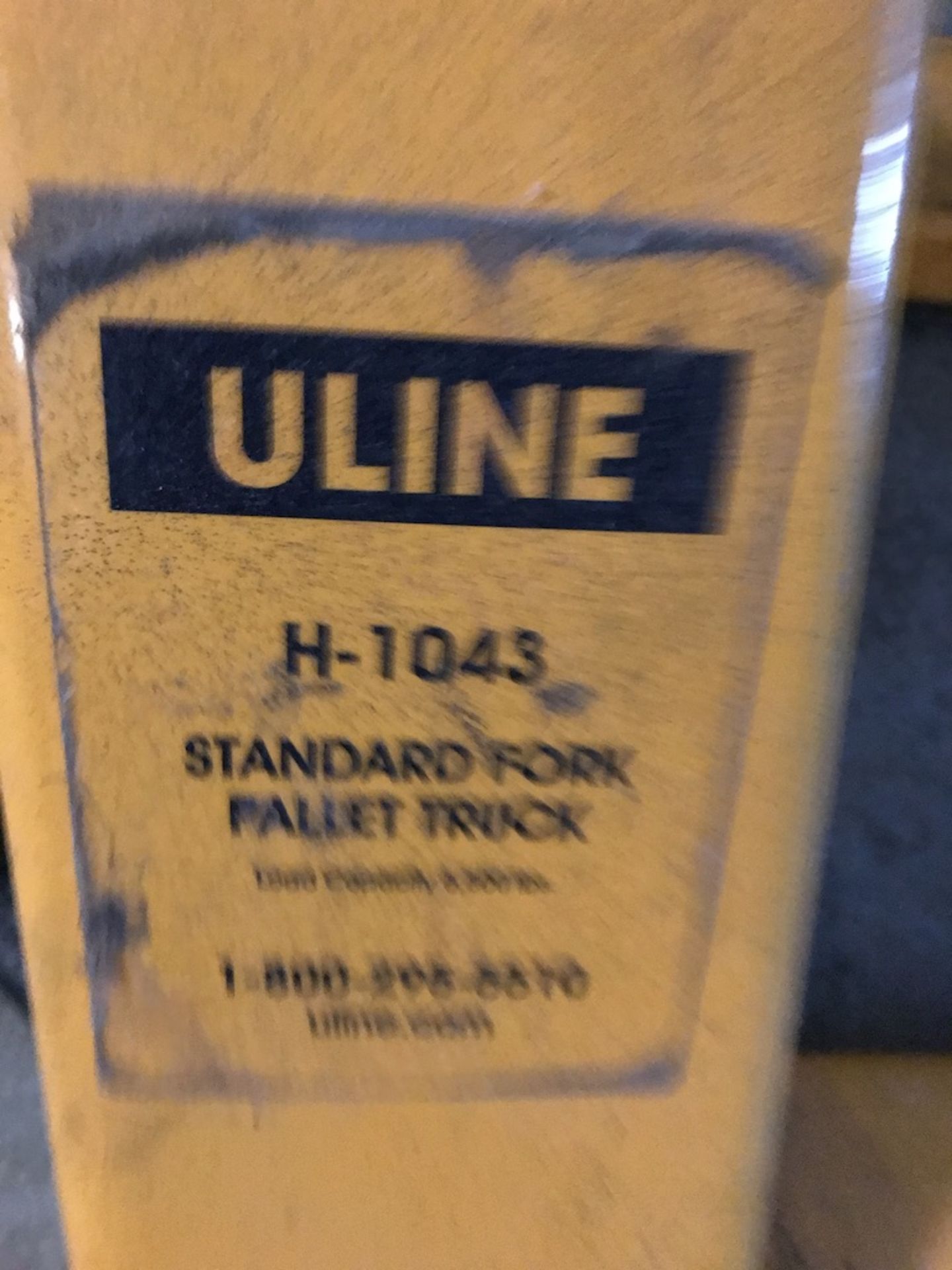 U-LINE STANDARD FORK PALLET JACK, 5500LB CAPACITY (MUST BE PICKED UP ON LAST 2 DAYS OF REMOVAL) - Image 5 of 6