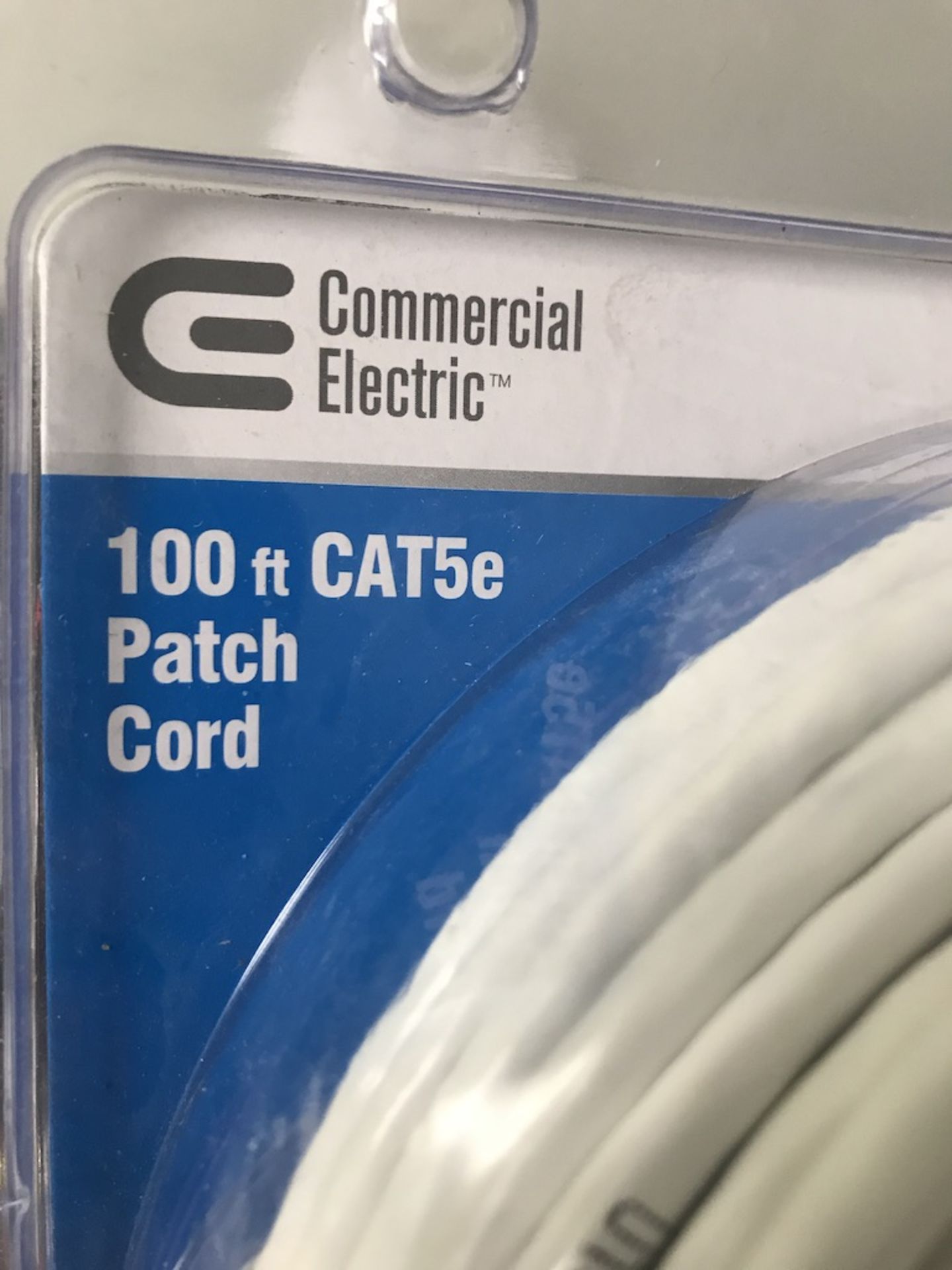 LOT OF: (1) 25' CAT 5E CORD AND (1) 100' CAT 5E CORD - Image 4 of 4