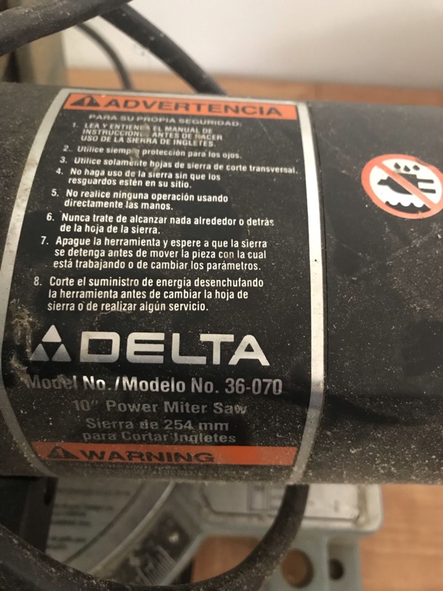 DELTA CHOP SAW - Image 4 of 4