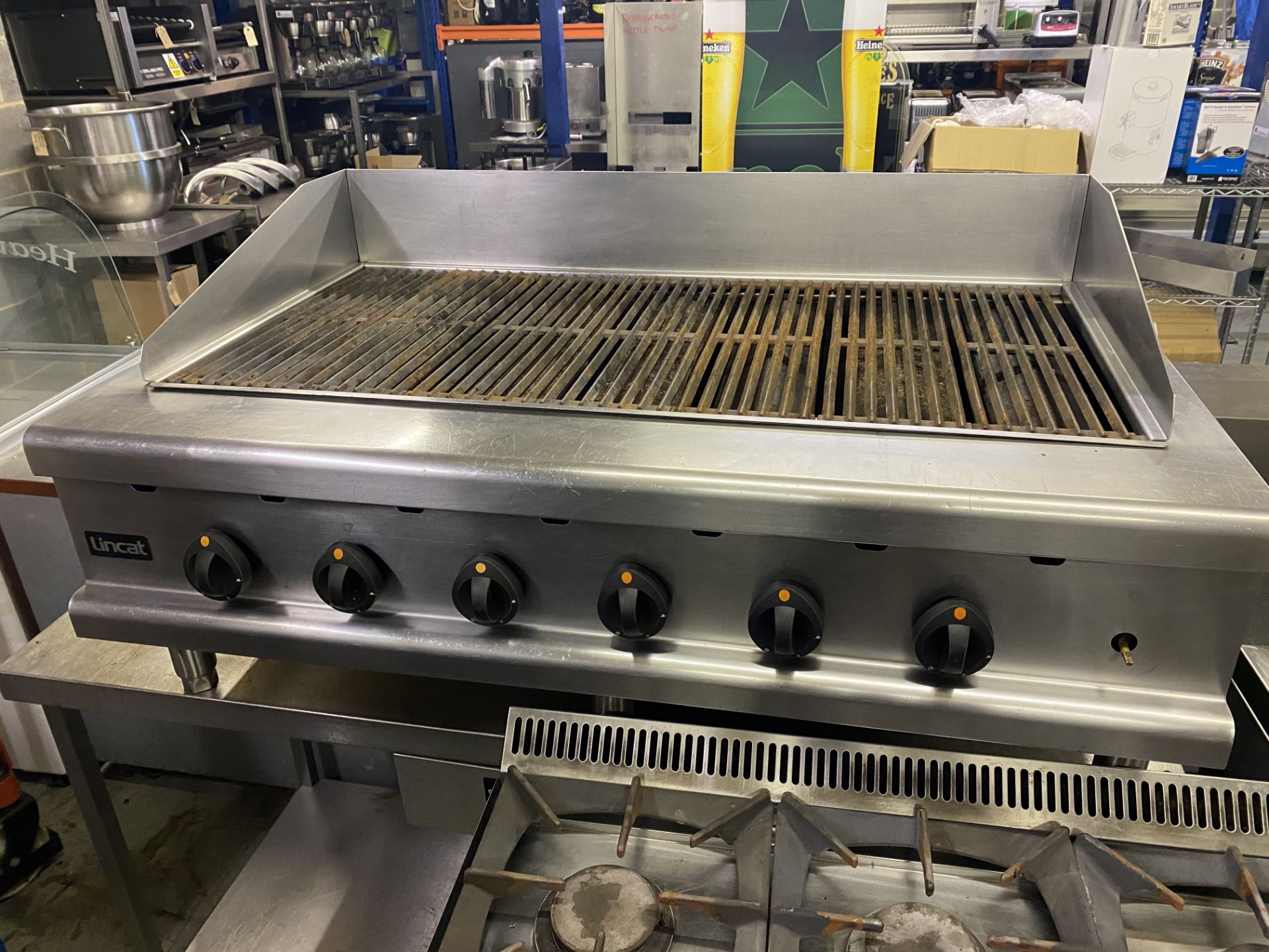 Lincat 1200 mm Wide Char Grill on Feet