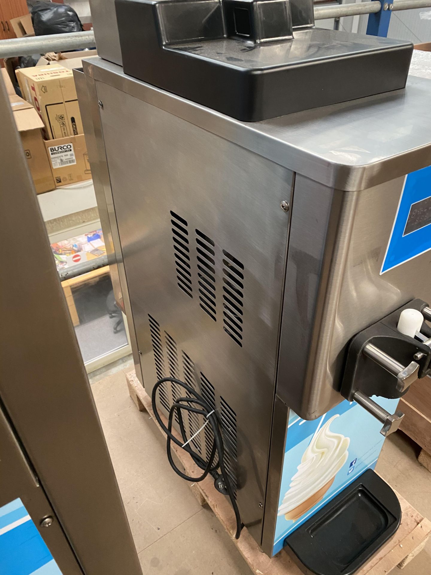 New Unused Single Ice Cream Machine, Pump - Image 4 of 7