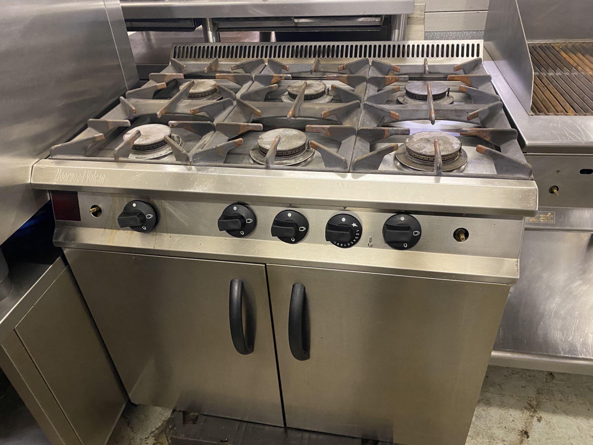 Moorwood Vulcan 6 Burner Gas Cooking Range