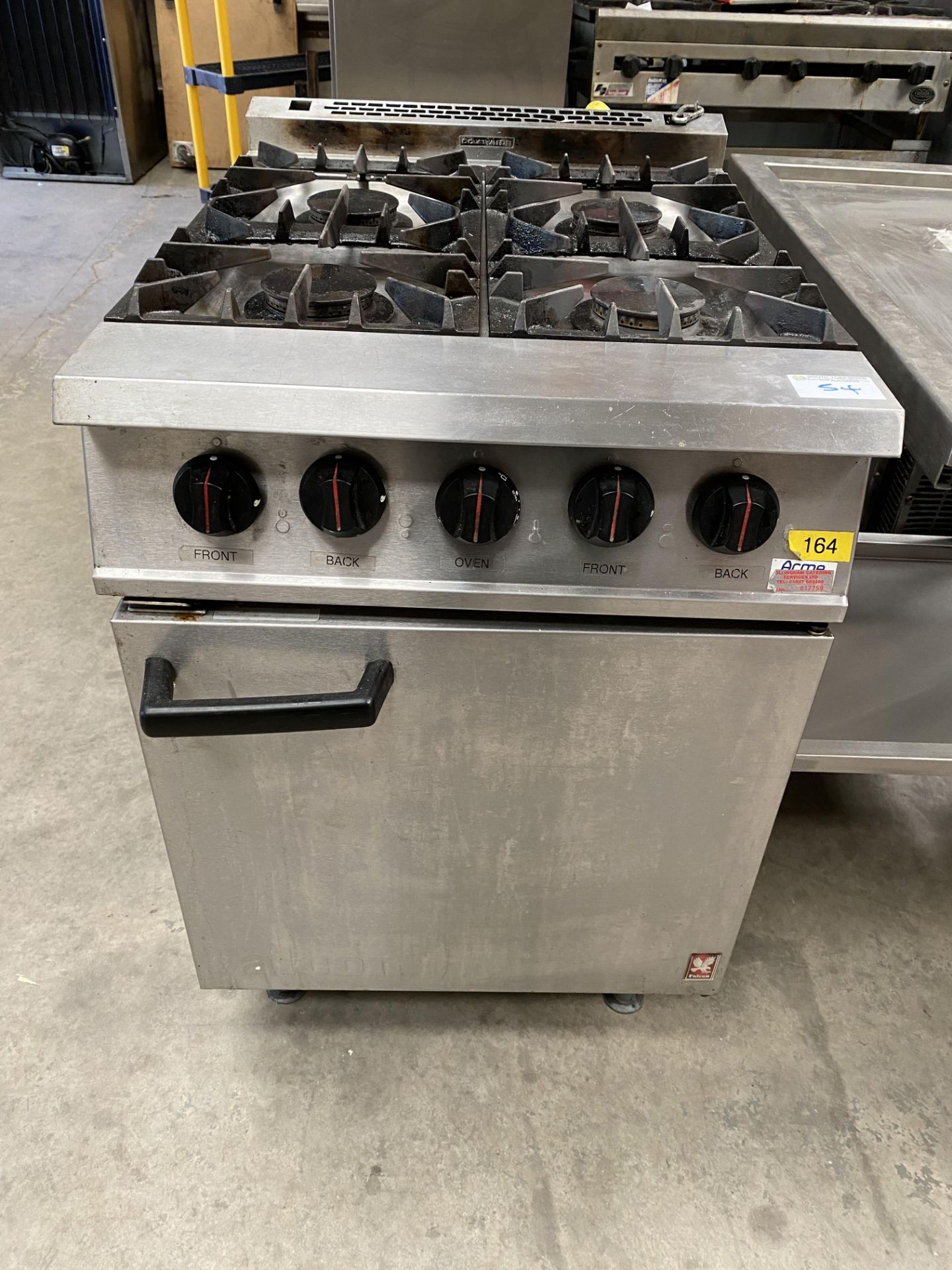 Falcon 4 Ring Gas Cooker