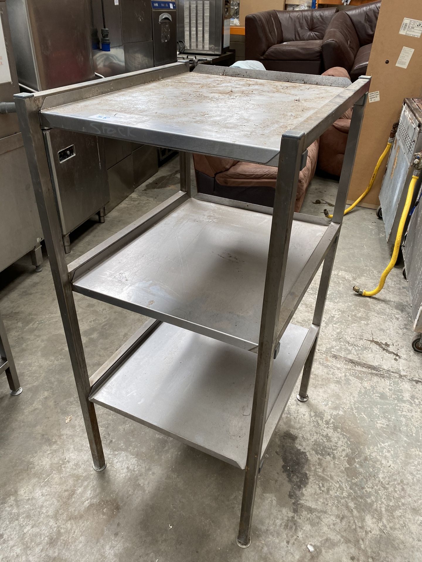 3 Tier Stainless Table