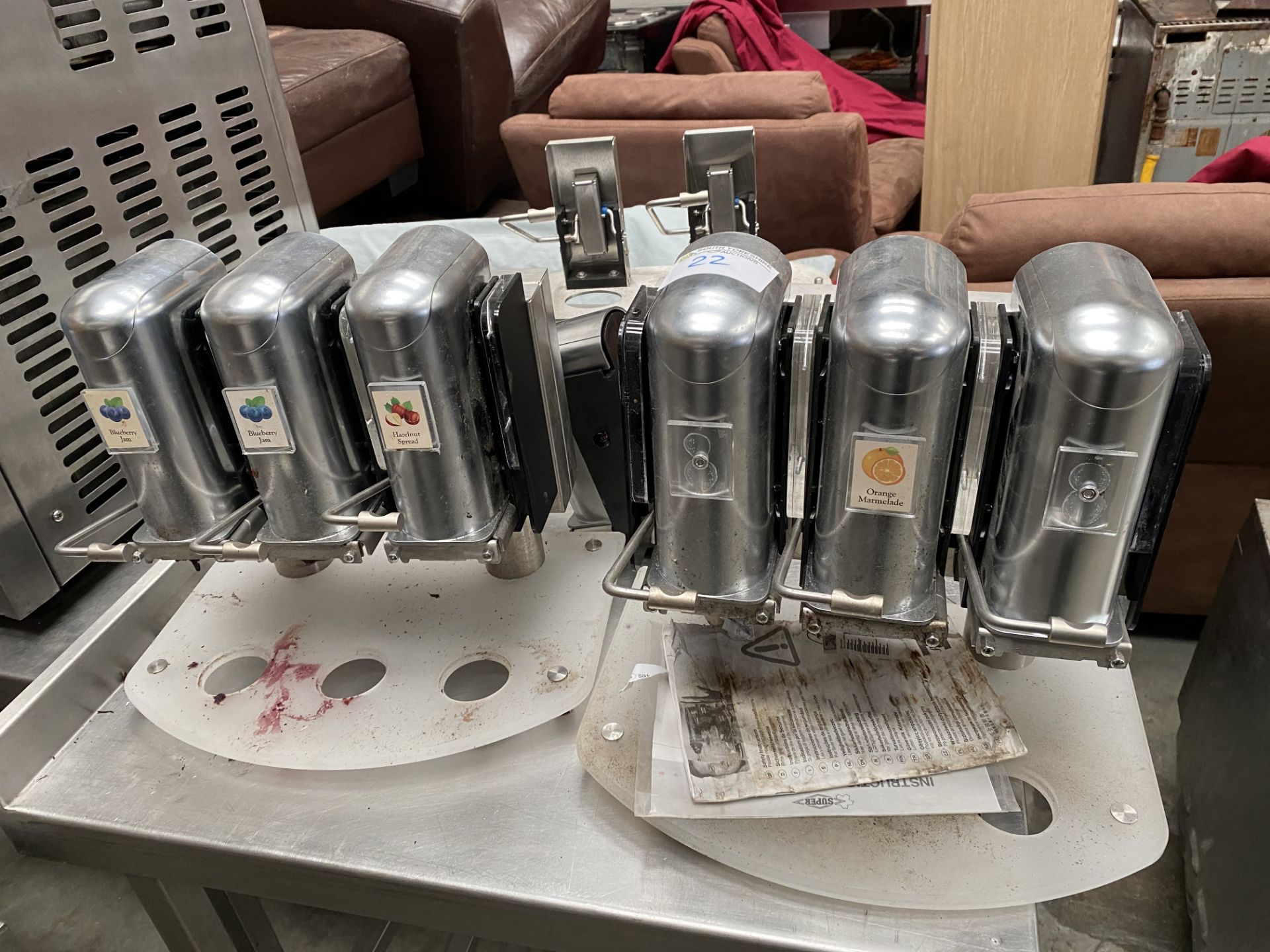 6 x Jam Dispensers and Spares