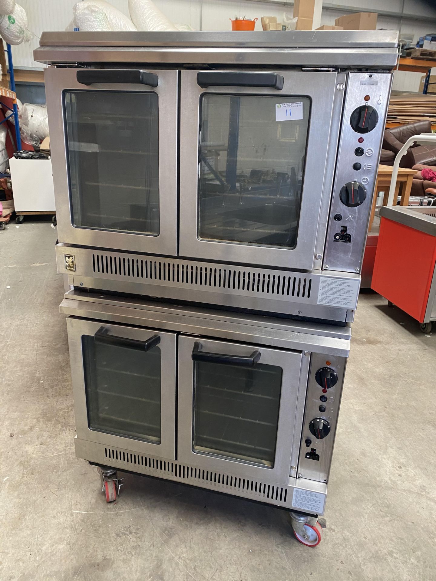 Falcon Dominator twin Stack Double Ovens Gas