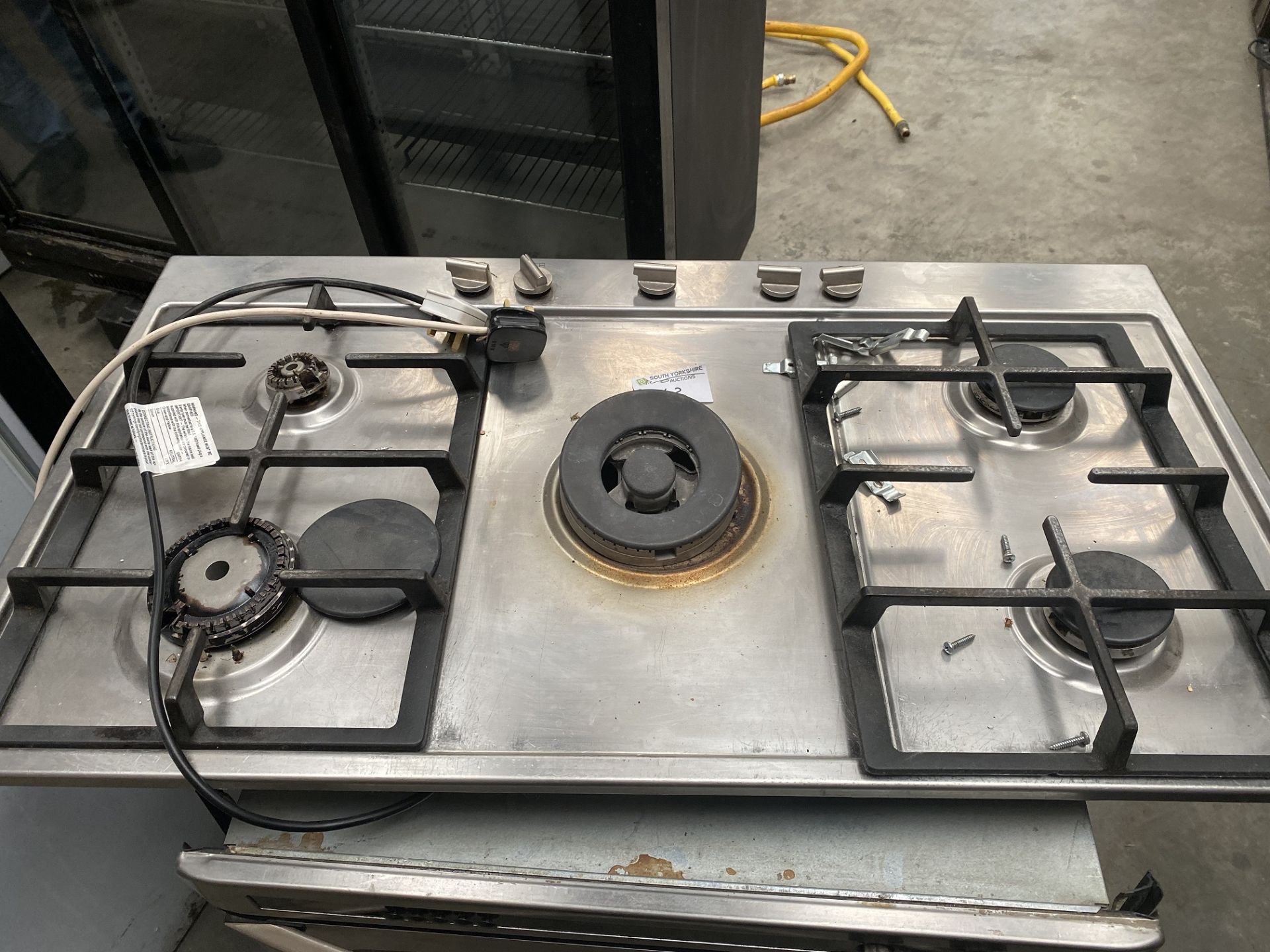 Domestic 5 Ring Gas Hob Top