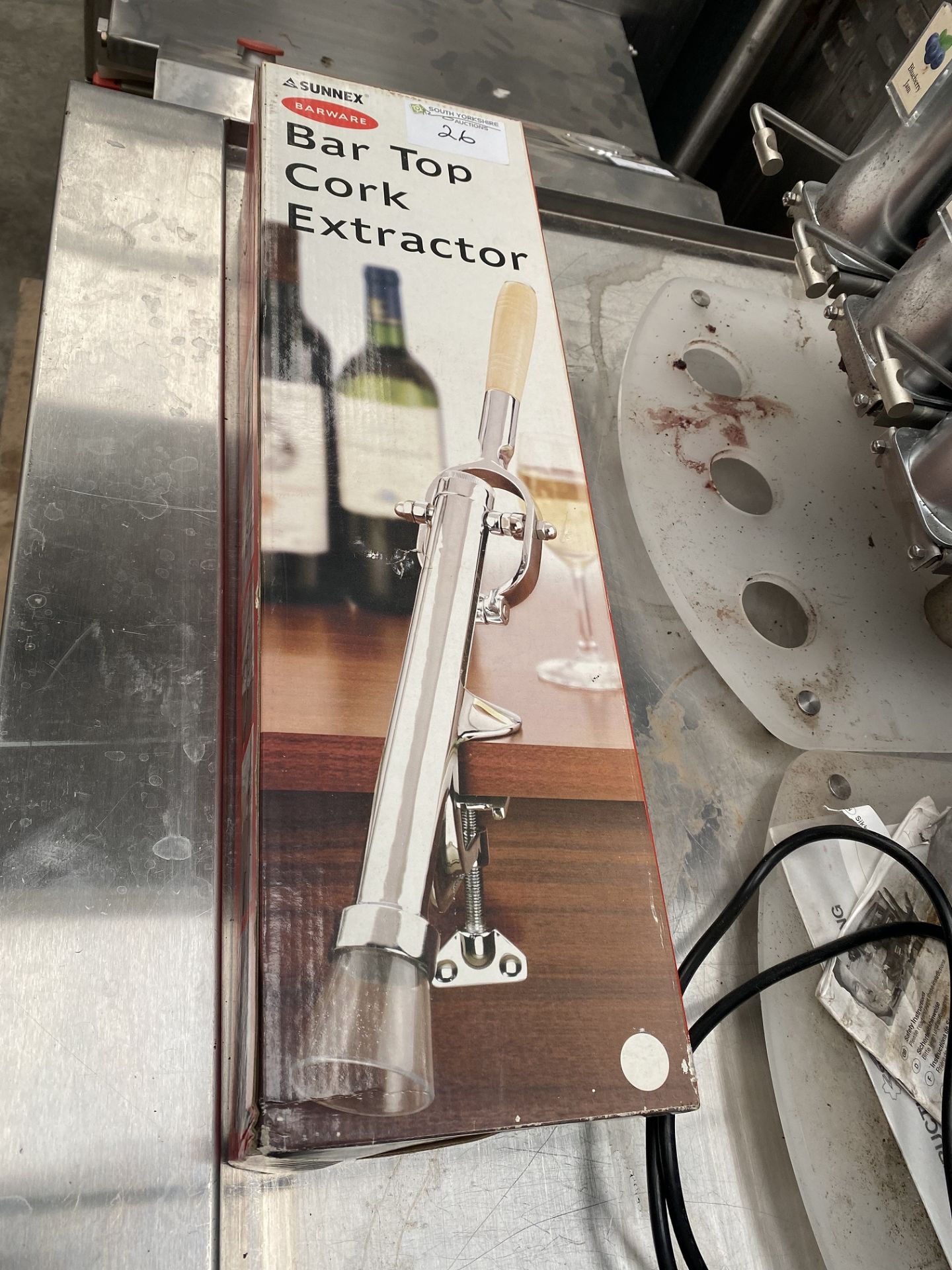 New Boxed Commercial Cork Extractor