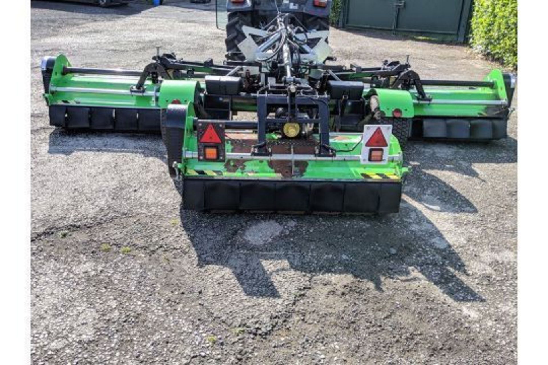 2013 Ryetec Triflex 5000 Trailed Flail Gang Mower 5 Meter Cut