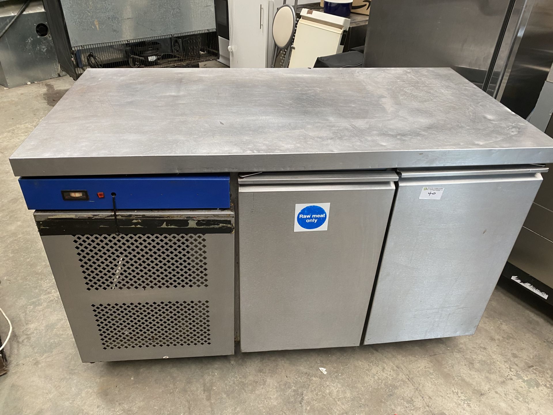 2 Door Refrigerated Prep Counter