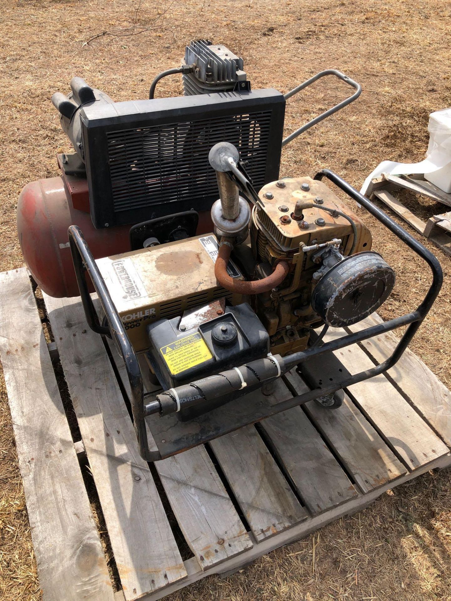 Air Compressor and Generator - Image 5 of 8