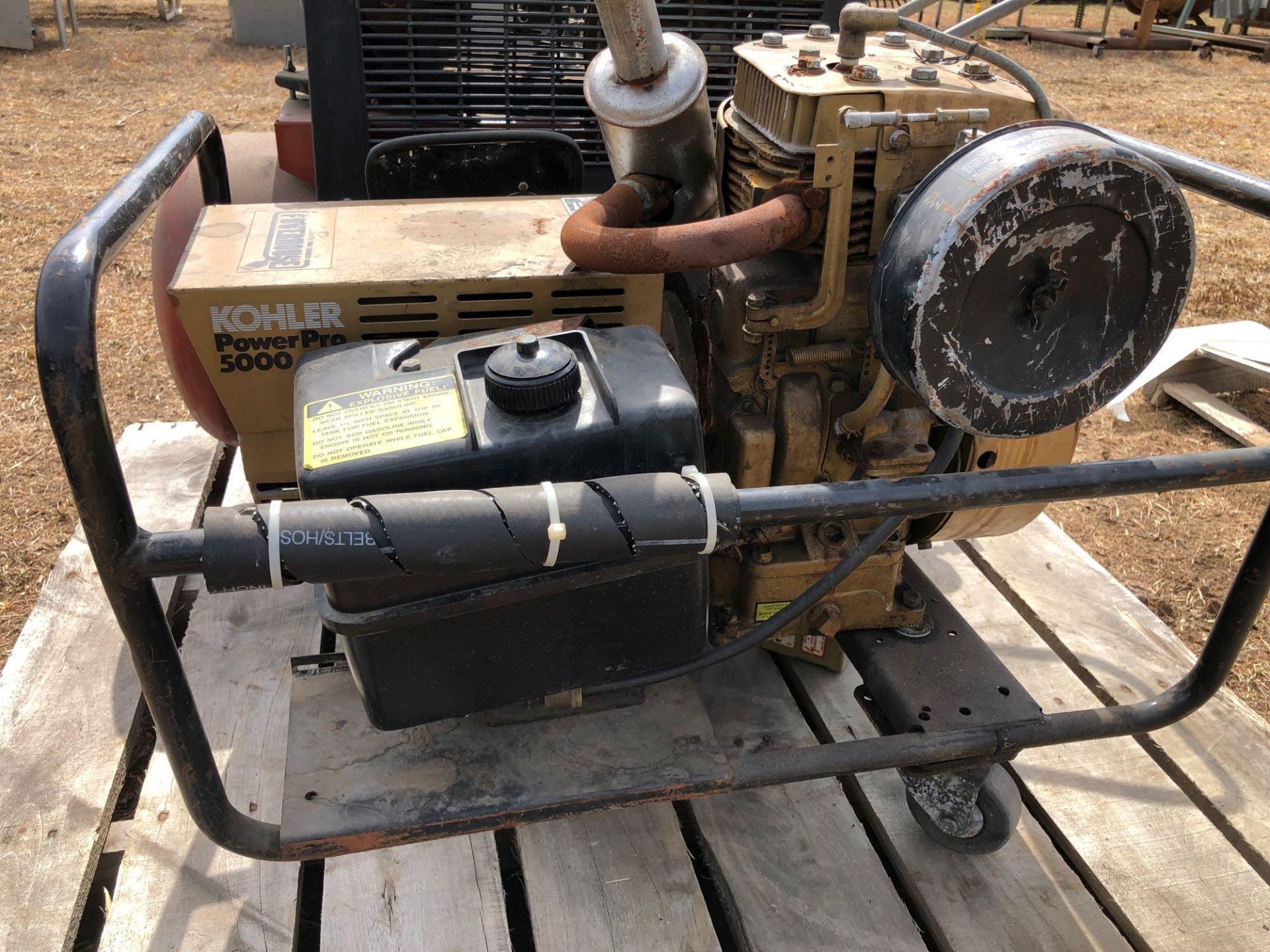 Air Compressor and Generator - Image 7 of 8