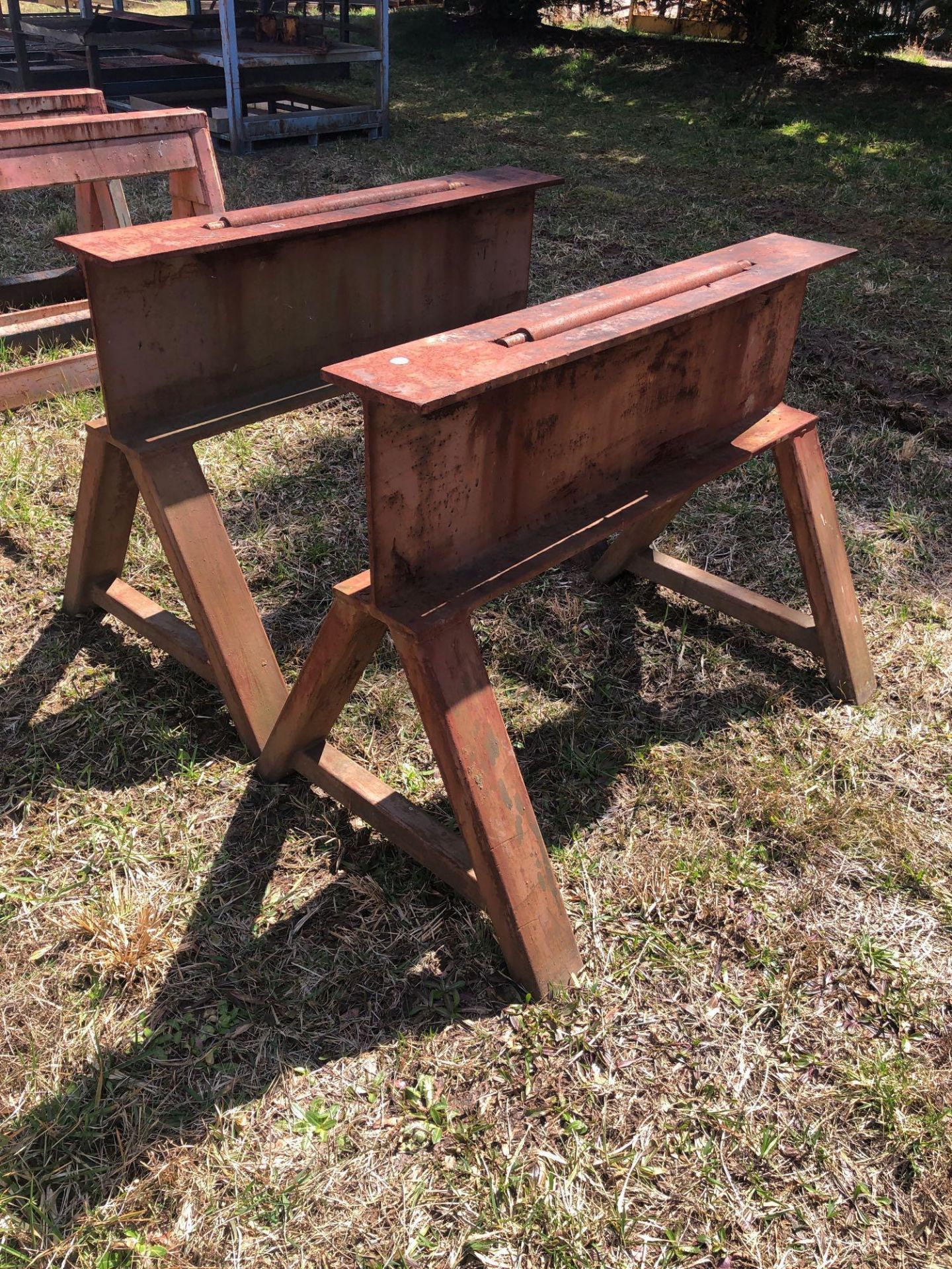 HD Steel Sawhorses - Image 2 of 4