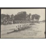 THREE ROWING RELATED VINTAGE PHOTOGRAPHS