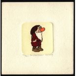 SOWA & REISER ETCHING OF DWARF FROM DISNEY SNOW WHITE LIMITED EDITIONS 60/500