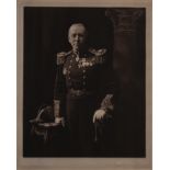 PHOTOGRAPH OF OFFICER IN CEREMONIAL UNIFORM SAWLE SIR C.F.G.