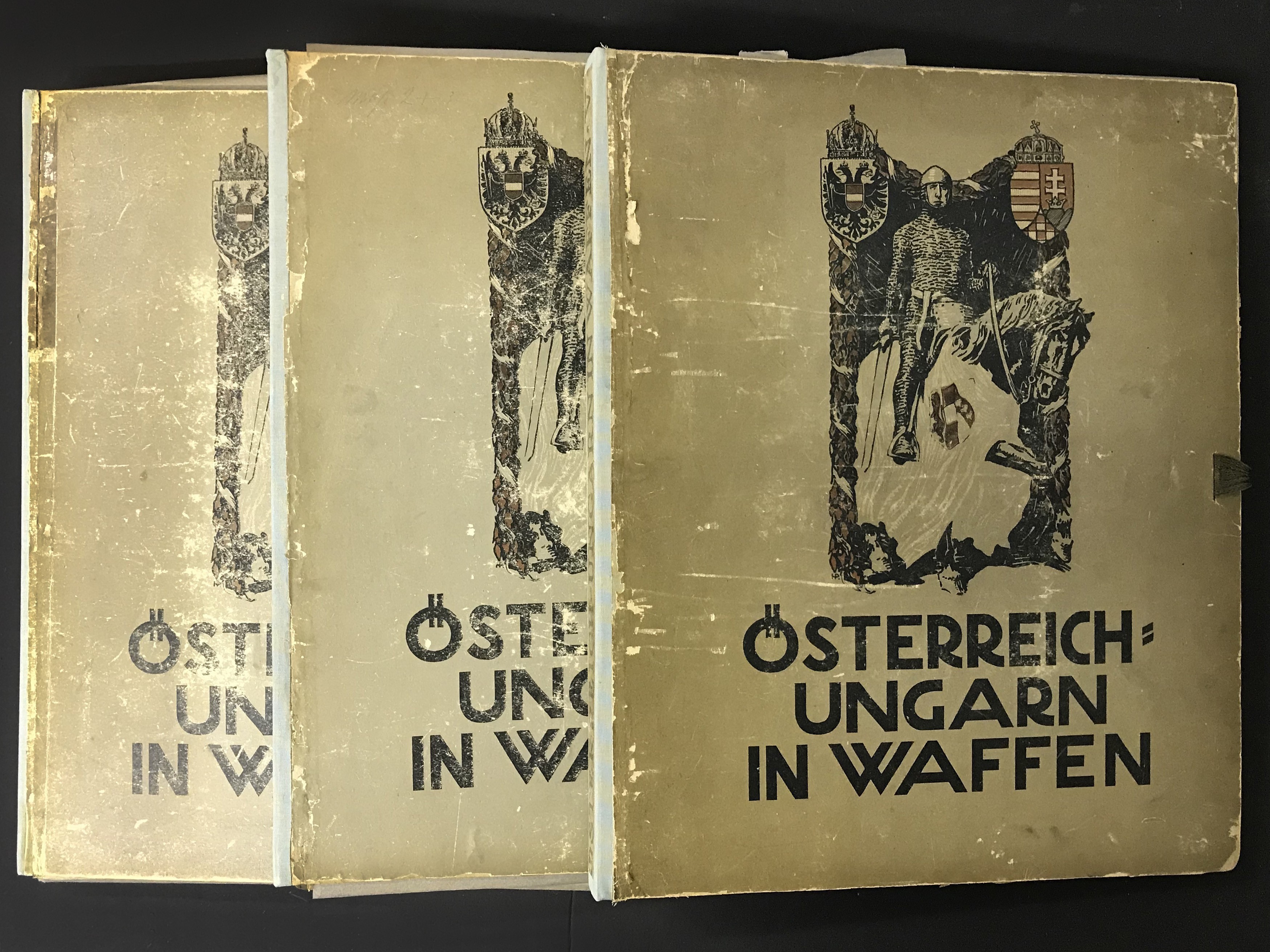 THREE LARGE PORTFOLIOS OF PHOTOGRAPHS OF AUSTRIA-HUNGARY IN ARMS WAR ARCHIVE