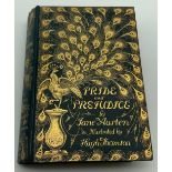 1894 PEACOCK EDITION OF A PRIDE AND PREJUDICE BY JANE AUSTEN WITH A PREFACE BY GEORGE SAINTSBURY