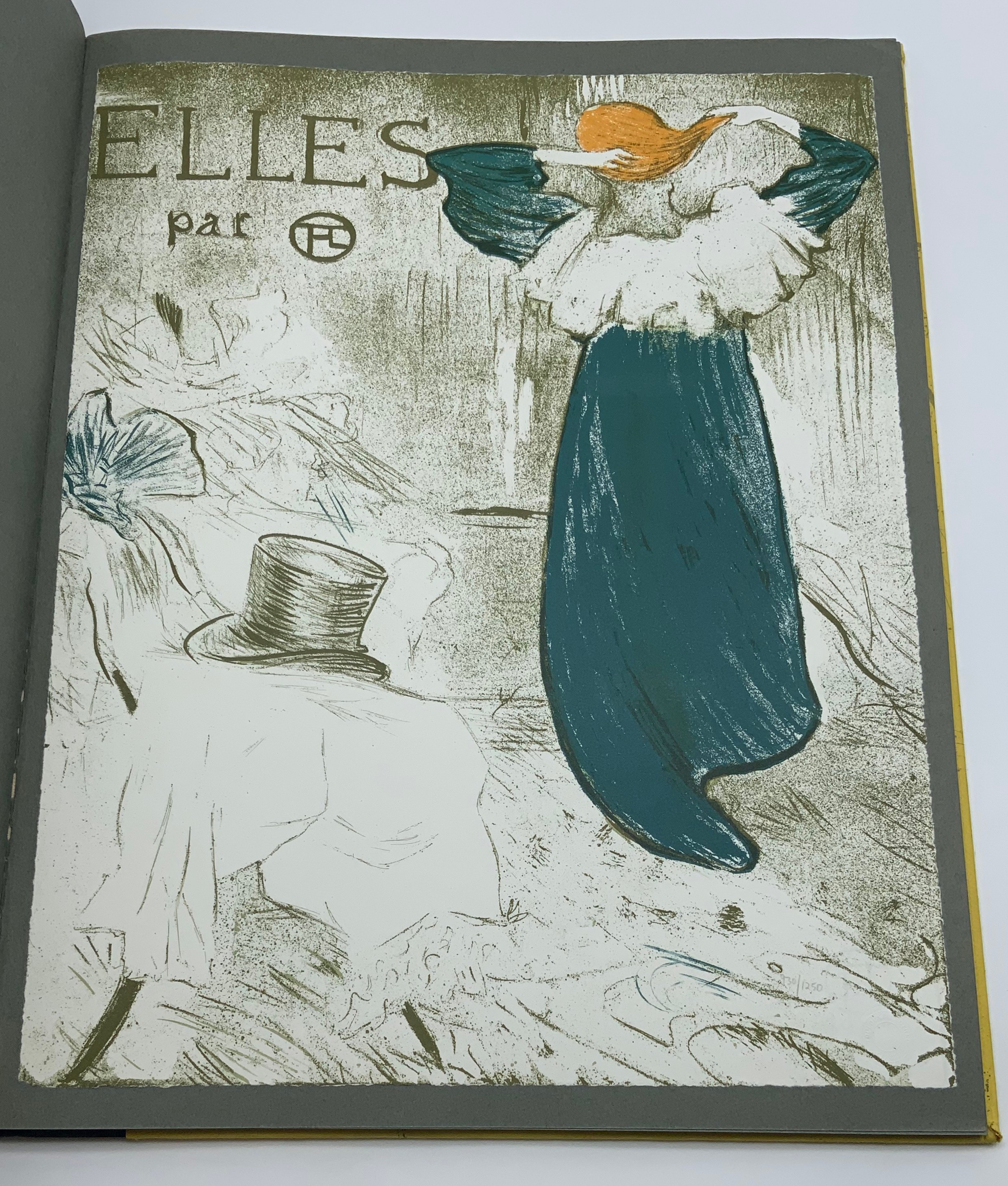 ELLES THE TOULOUSE-LAUTREC CIRCLE, 1969 HARDCOVER 1ST EDITION LIMITED EDITION - Image 2 of 6