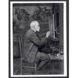 PHOTOGRAPH OF PAINTING OF SIR EDWARD POYNTER FOR NATIONAL PORTRAIT GALLERY LONDON