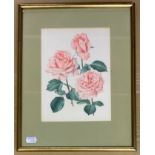 FRAMED PRINT OF ROSES