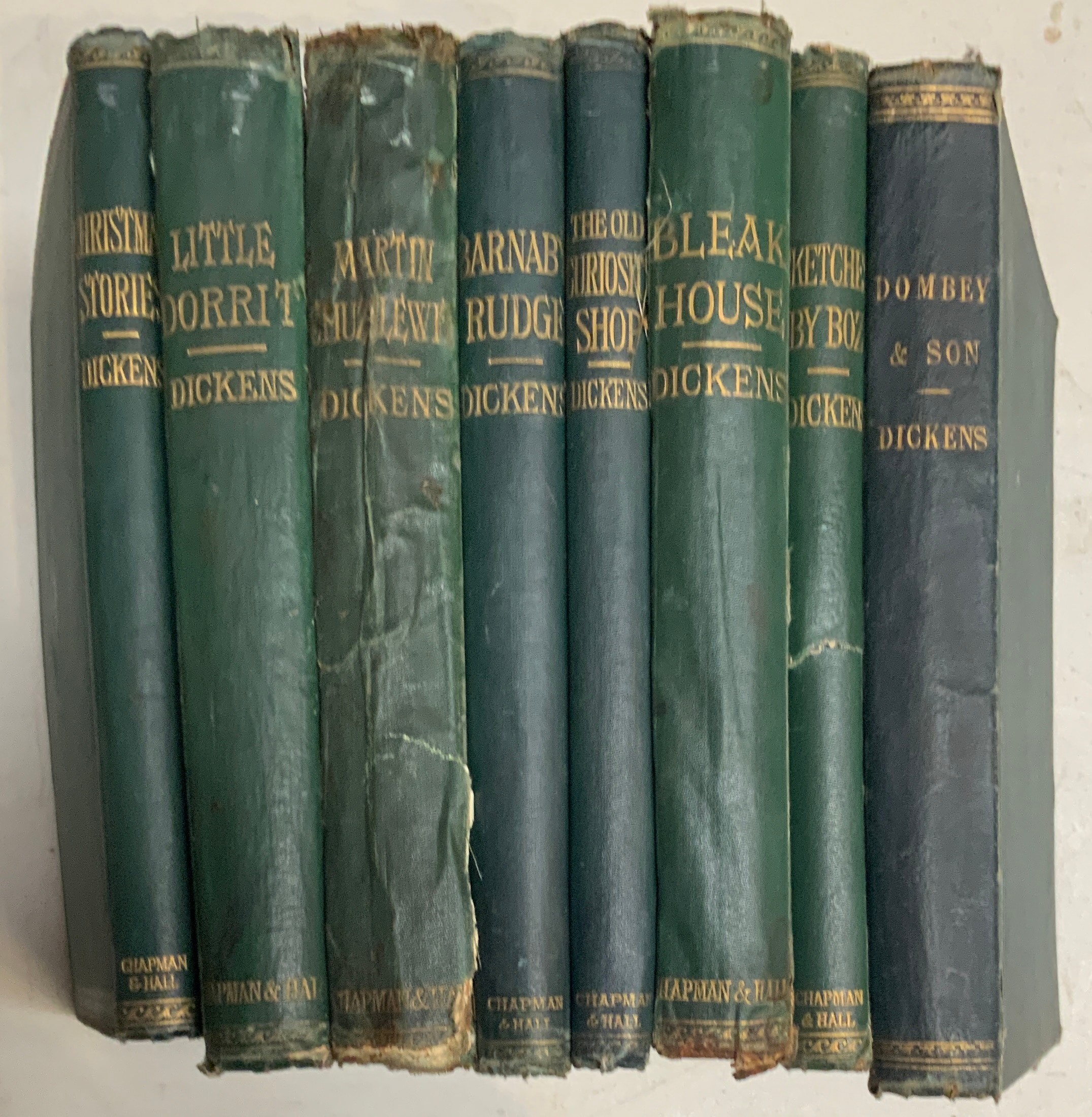 SELECTION OF EIGHT CHARLES DICKENS BOOKS IN ACCEPTABLE CONDITION - Image 2 of 2