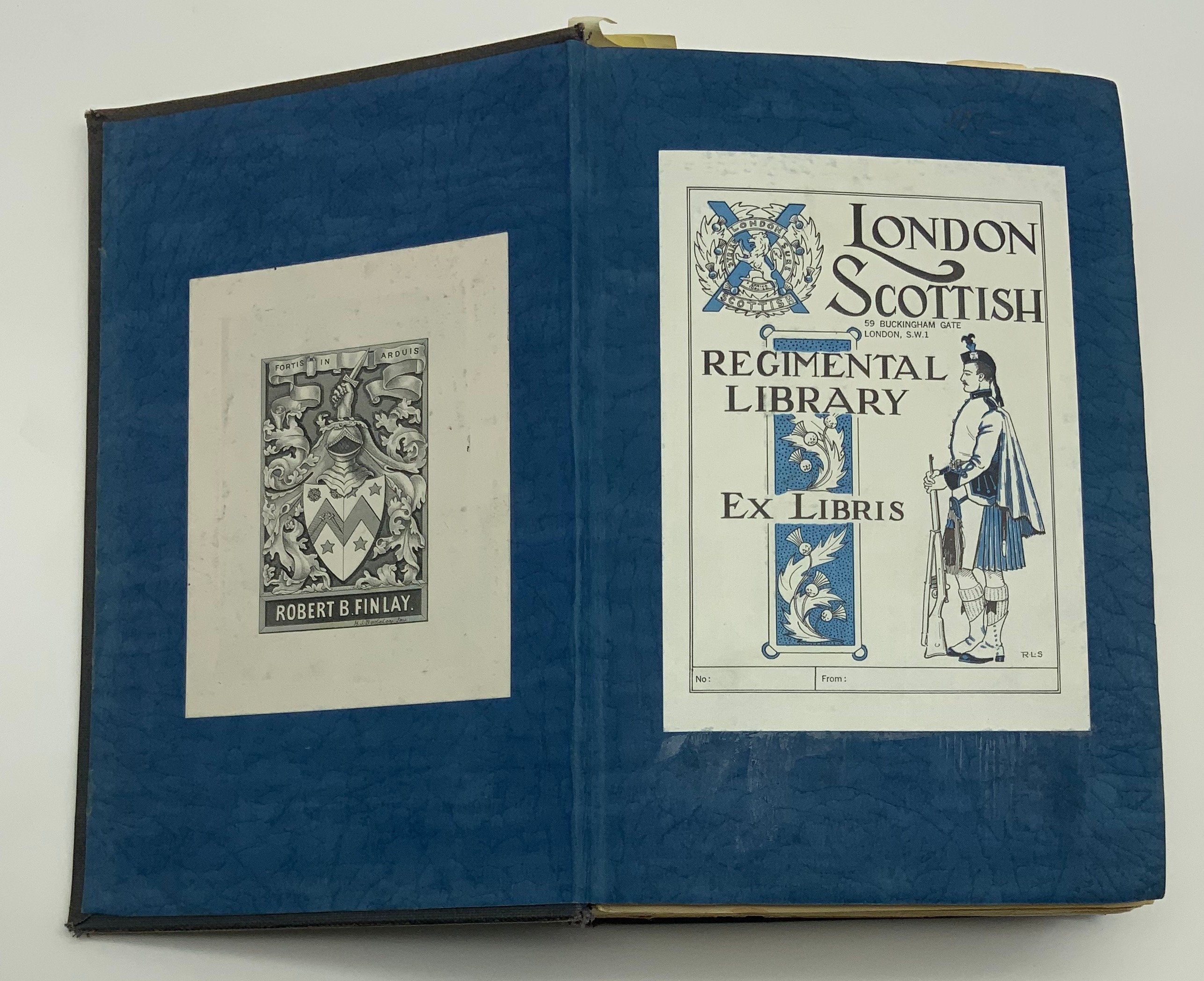 THREE BOOKS ABOUT THE LONDON SCOTTISH IN THE GREAT WAR VARIOUS EDITIONS INCLUDING SOME EPHEMERA - Image 11 of 12