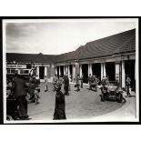 PRESS PHOTOGRAPH OF EDGWARE STATION 1927 STAMPED LONDON TRANSPORT MUSEUM