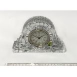 WATERFORD CRYSTAL MANTLE CLOCK