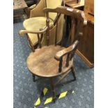 SWEDISH SPINDLE BACK CHAIR