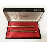 R.G PARKER FOUNTAIN PEN SET