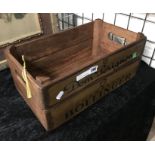 WOODEN CHAMPAGNE BOX