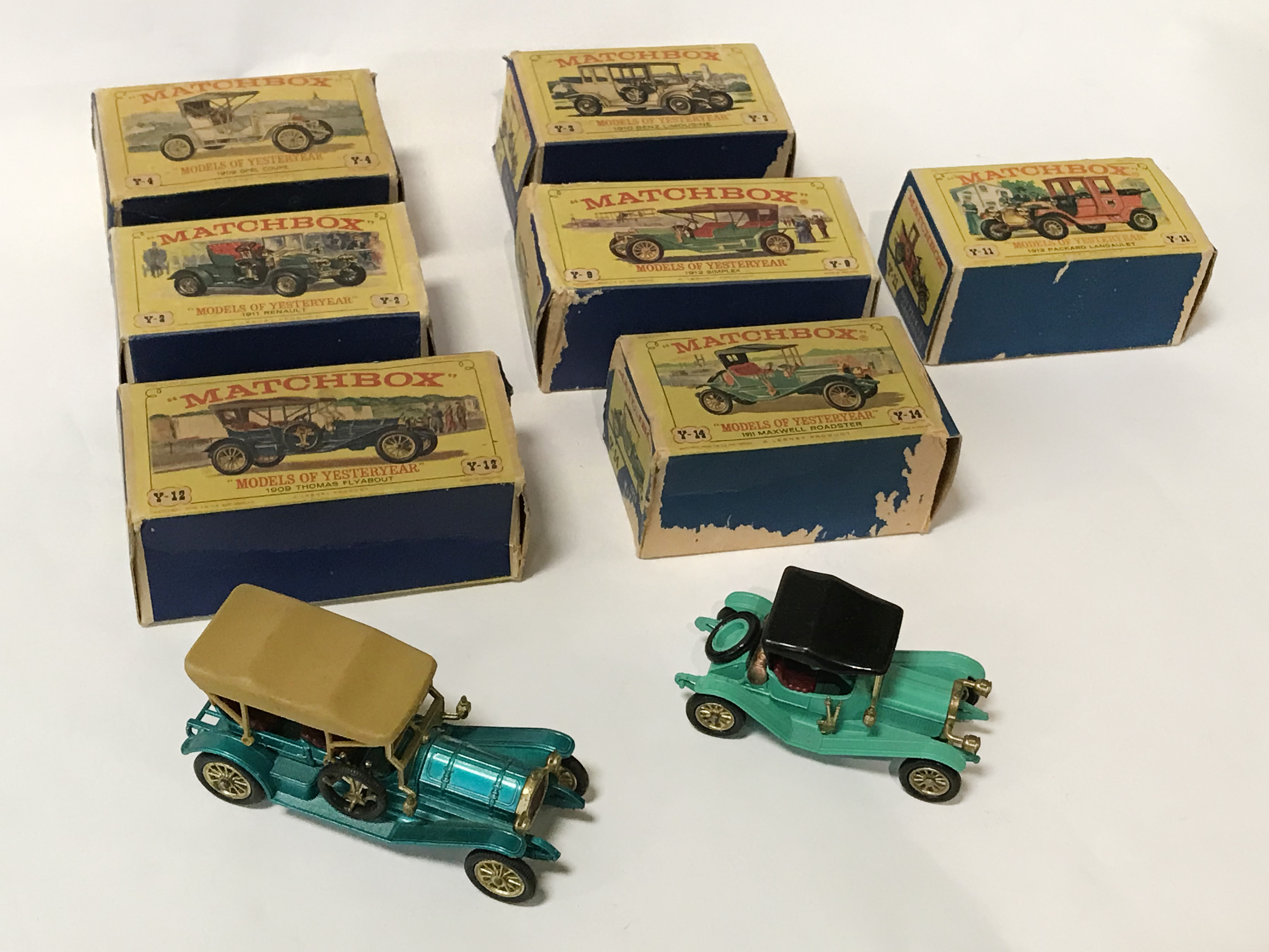 SEVEN VINTAGE CARS MATCHBOX TOYS, BOXED 1960s - Image 2 of 5