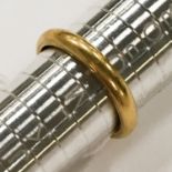 22CT GOLD WEDDING BAND