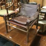 SWEDISH ARNE NORELL SIROCCO SAFARI CHAIR