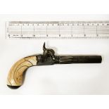 EARLY PERCUSSION CAP PISTOL